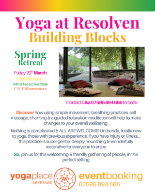 Spring Retreat Resolven Building Blocks