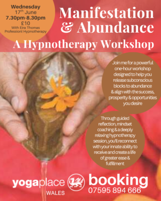 Manifestation & Abundance a hypnotherapy workshop