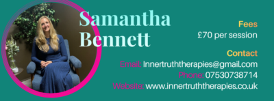 Samantha Bennett - Psychosynthesis Counselling & Psychotherapy
