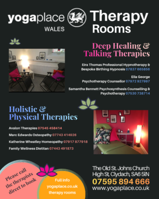 Yoga Place Abertawe Therapy Rooms Clydach Swansea