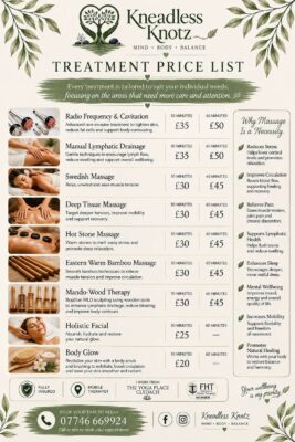 Kneadless Knotz Holistic Therapies at Yoga Place Abertawe