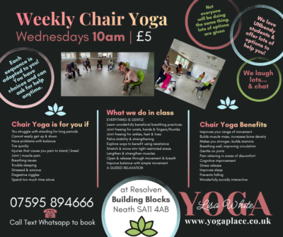 Chair Yoga Resolven Building Blocks
